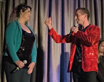 Catherine Juhasz and Haydn Griffiths