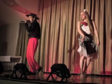 Charlie King and Laura Hugill 