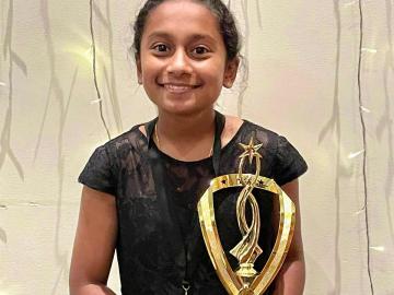 Jasmine Nair AM4U Most Outstanding Singer 2022