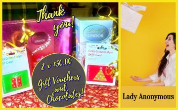 Big Thank You to Lady Anonymous!