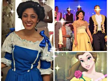 Meher as belle