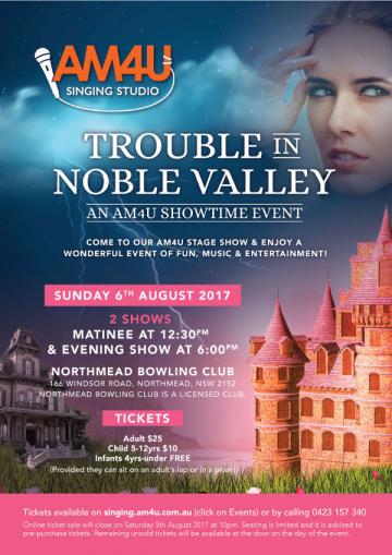 AM4U Showtime Event Poster